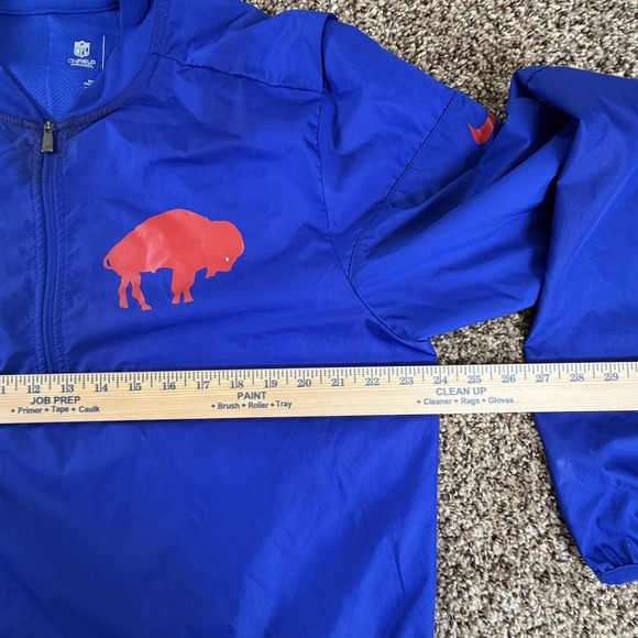 NIKE Storm-Fit On Field Buffalo Bills Long Sleeve 1/4 Zip Pullover Men's Large - Picture 8 of 10